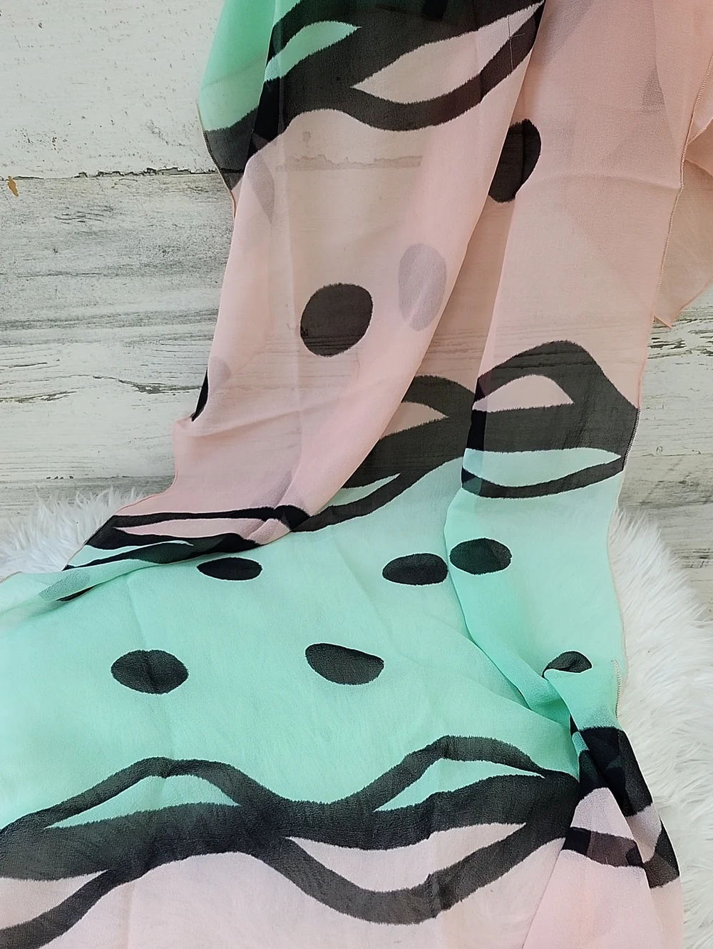 MOSS LIGHTWEIGHT SILK SCARF